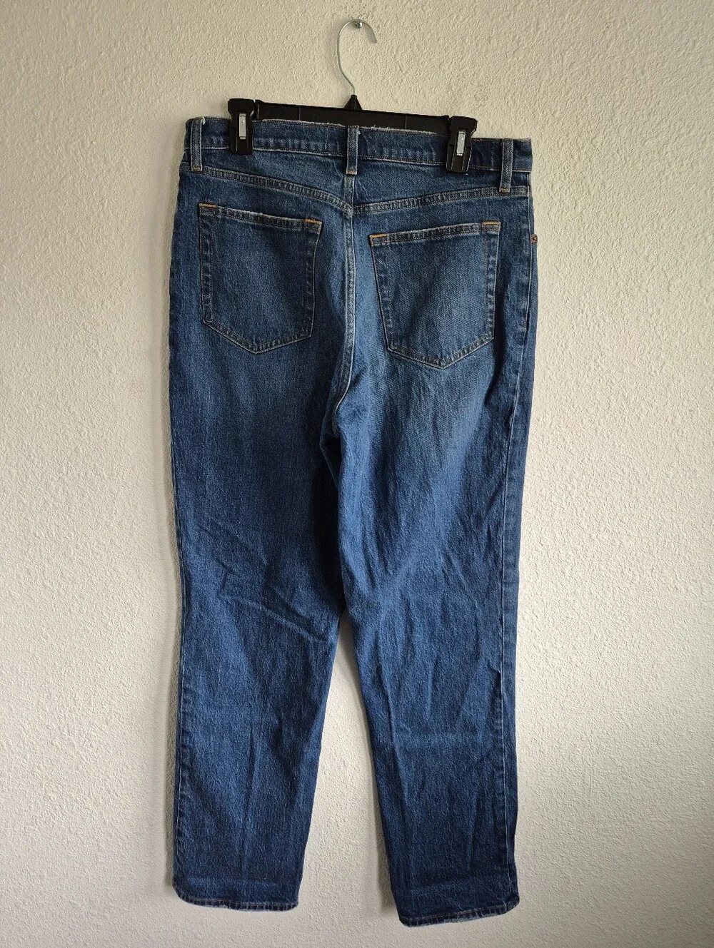 Abercrombie & Fitch The 90s Straight Ultra High Rise Jeans Womens Size 31/12L - Picture 7 of 10